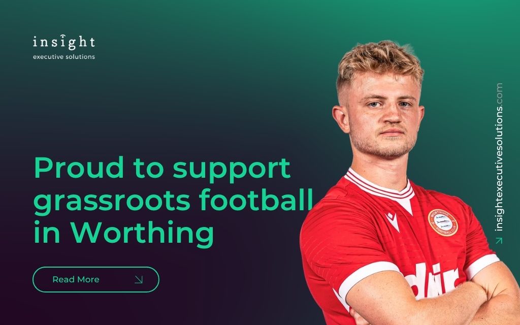 Insight Executive Solutions proud to support grassroots football in Worthing